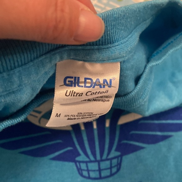 Light blue innova disc golf t shirt - Picture 2 of 4